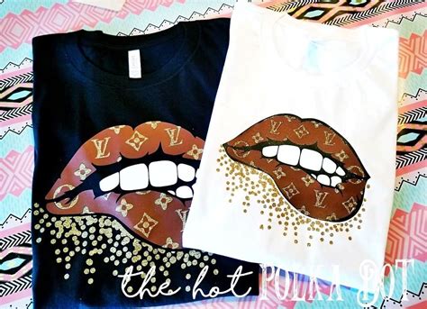 lv lip t shirt|louis vuitton t shirts donna.